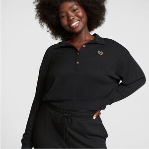 Victoria Secrets Pink Thermal Lounge/Sleepwear Set